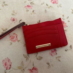 Anne klein red wallet